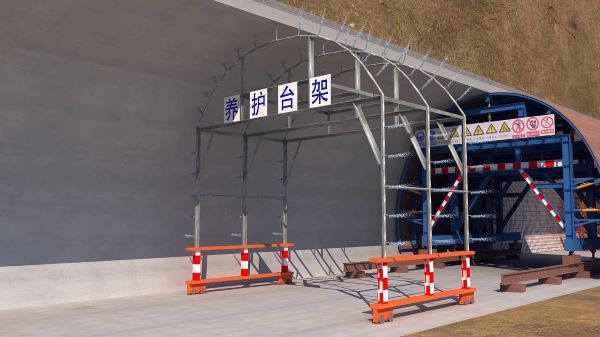 拱墅区隧道施工动画制作公司 - 隧道施工工艺和施工方法 - 隧道施工汇报动画视频 - bim 工程施工动画